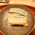 銀座 しのはら - 香の物（白菜の重ね漬）