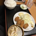 Taishuushokudou Teishokuno Marudai - カキフライ定食