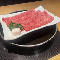 すき焼き 牛しゃぶ 松重 - 