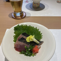 名古屋 栄 栞庵 鮨 やましろ - 戻りカツオ