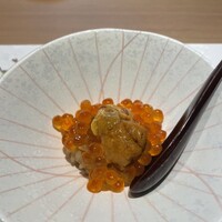 名古屋 栄 栞庵 鮨 やましろ - 雲丹いくら小丼