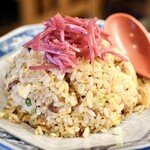 Ramenshokudourairakukenkyoudaiten - チャーハン＋しそ生姜