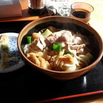 手打うどん吉川 - 肉汁うどん