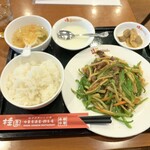 Honkon Shuka Keien - チンジャオロース定食