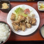 まつもと食堂 - から揚げ定食 900円