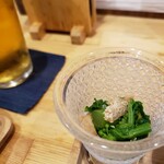 酒肴結 さかぐち - 菜の花のおひたし