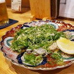 酒肴結 さかぐち - 牡蠣ネギゴマ油