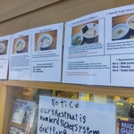 SOBA HOUSE 金色不如帰 - 待ち列には英語表記も