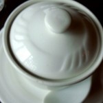 獅子の茶樓 - 結構大きなスープの器。蓋を開けるのが楽しみ♪