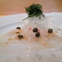 銀座 ひらやま - 真鯛のカルパッチョ