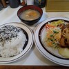 洋庖丁 - 料理写真:ポークジンジャーライス 700円 肉ライス大盛 120円