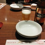 王府井 酒家 - 瓶ビール650円（税込）×２