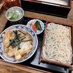 そば処 まつや - 親子丼セット-もり蕎麦-