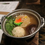 花かんざし - 伊達地鶏のつみれ鍋