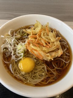 Irorian Kirakusoba - かき揚げ天玉