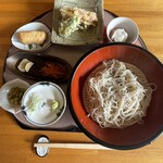そば処 くらしき - もりそばランチ¥1,370