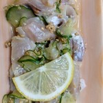 魚屋 - アジ酢の物開封後