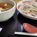 小平うどん - 俺等は担々うどん！煮卵入り！具があり良き！麺派極太腰あり麺！食べ応えあり！癖になるなぁー！