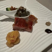 中国飯店 富麗華 - 前菜の盛り合わせ