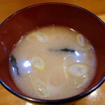 おたる栄六 - みそ汁