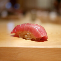 鮨 さかい - 「本鮪中トロの漬け」 2018年6月