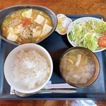 古民家食堂 ず - ず特製麻婆豆腐定食