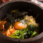 stone grilled bibimbap