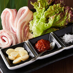 samgyeopsal set