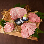 Kobe beef four types set