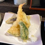 Dontei - どん亭定食の天ぷら