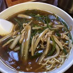 生駒菜館 - 辛味は感じず広東麺っぽい味