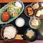 玉田豆腐店 - 豆腐ハンバーグランチ