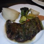 キラク - 牛ハラミのステーキ　シブレトソース