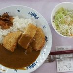 岩手大学生協 - チキンカツＭとサラダ