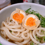 トウキョウサンフラワーイイダバシ - ぶっかけ・冷＠税込430円＋鶏天＆味玉天＠税込250円