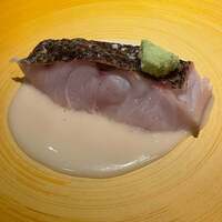 蒼 - さかな人長谷川さんの黒ムツ藁焼き　お米と中国甘酒ソース