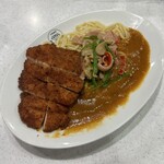 Daiyamondo Kari- - チキンカツあんかけスパ(M 1,260円)
                        Mサイズは麺330g