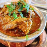 インド・ネパールレストラン プルナディープ ユーカリが丘店 - マトンカレー