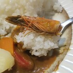 キッチン ブルー グローブ - ２口に分けて、丸ごといただきます