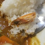 キッチン ブルー グローブ - 食べると海老汁が、飛び出してきました！