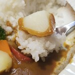 キッチン ブルー グローブ - これもご飯に乗せて