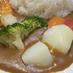 キッチン ブルー グローブ - 野菜も大きくカット！