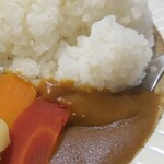 キッチン ブルー グローブ - まずはプレーンカレーで、いただきます
