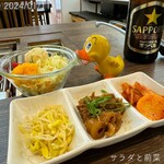 KANOU - ☺︎定食のサラダと前菜