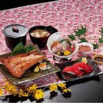Grilled Misaki tuna collar set meal
