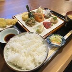 茶寮 ふ川 - ご飯大盛