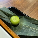 茶寮 ふ川 - 笹の中身