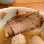 Shiosoba Jikuu - 特製塩そば　煮豚肩ロース