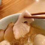 Shiosoba Jikuu - 特製塩そば　大山鶏チャーシュー
