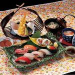 Sushi set meal “Hatsuhana”